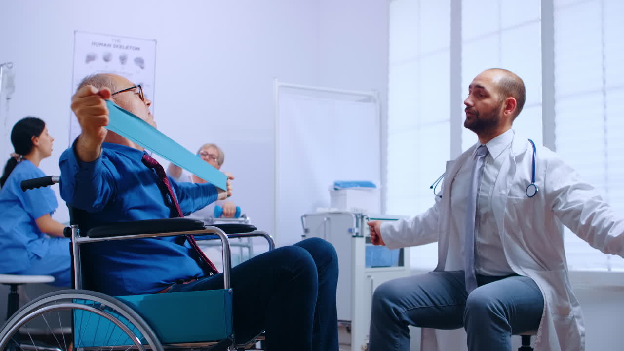 Recovery program for invalid senior persons