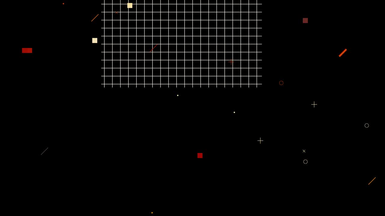 지점 그리드 추상 배경 루프 (vj)