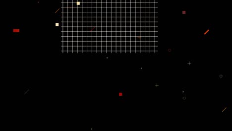 grid dot abstract background loop vj