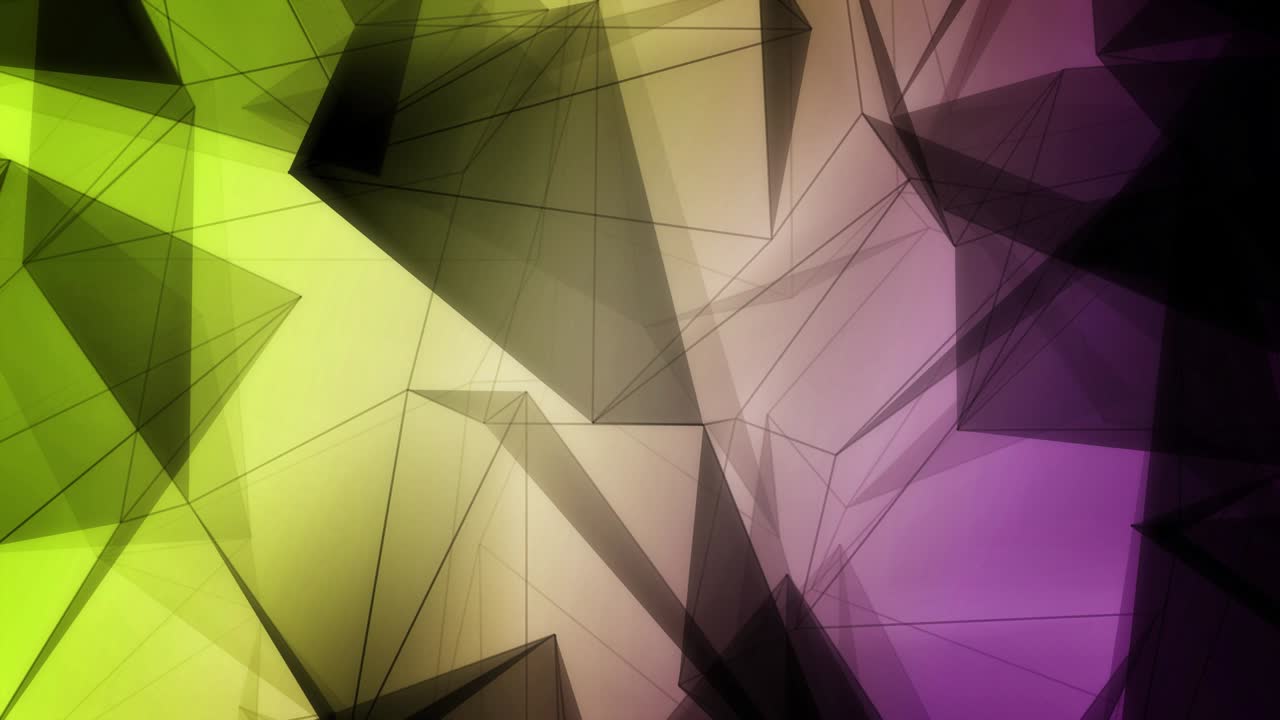 fondo de bucle gráfico de patrón geométrico triangular