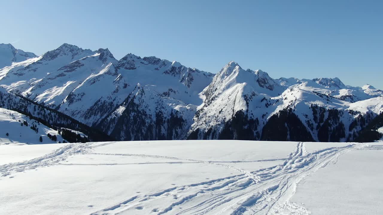 effetto montagna in movimento fatto con lo zoom mavic