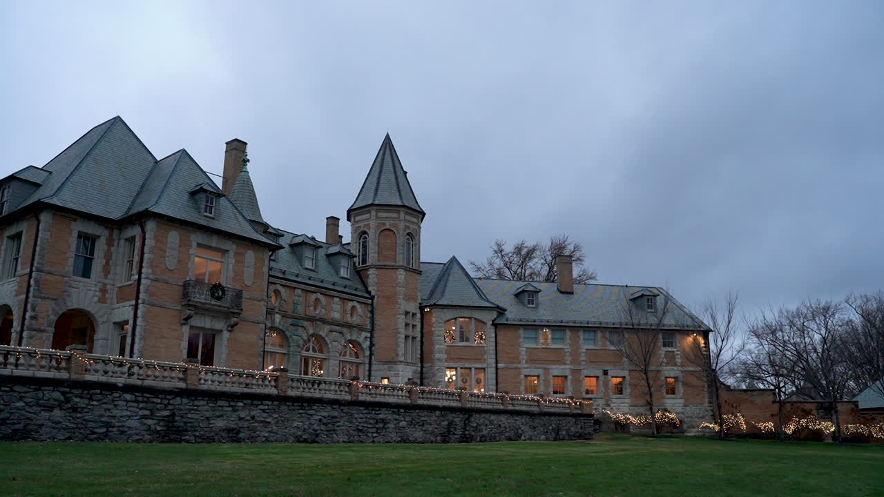 케언우드 에스테이트 - 헌팅던 밸리, 펜실바니아 - 이브닝 샷, 흐림