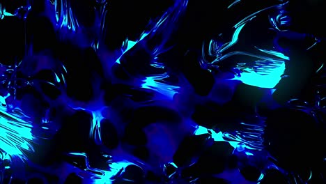 fondo líquido abstracto azul y negro
