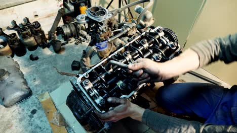 mantenimiento de automóviles. reparación de motores de automóviles