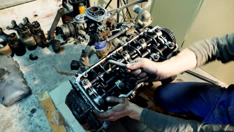 car maintenance. car engine repair