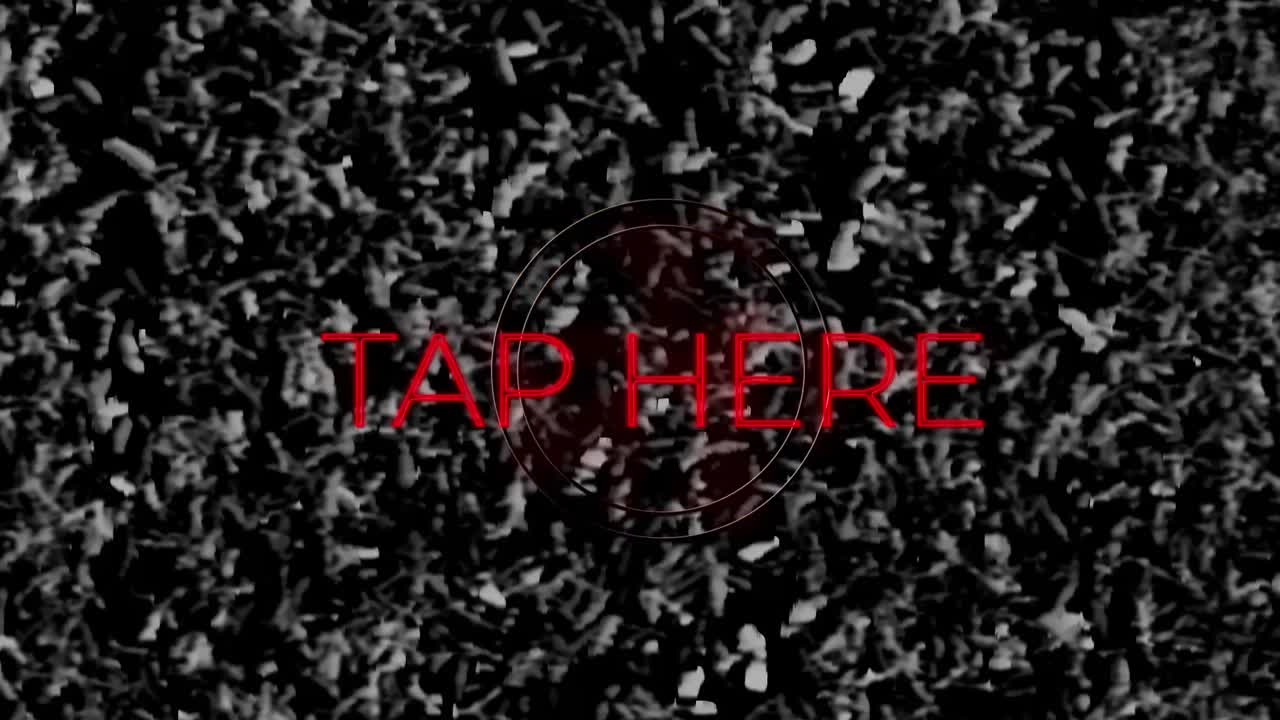 텍스처 된 배경 위의 텍스트를 여기 누르면 네온의 애니메이션