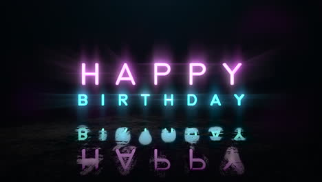 Happy-Birthday-with-neon-lights-and-texts-on-street,