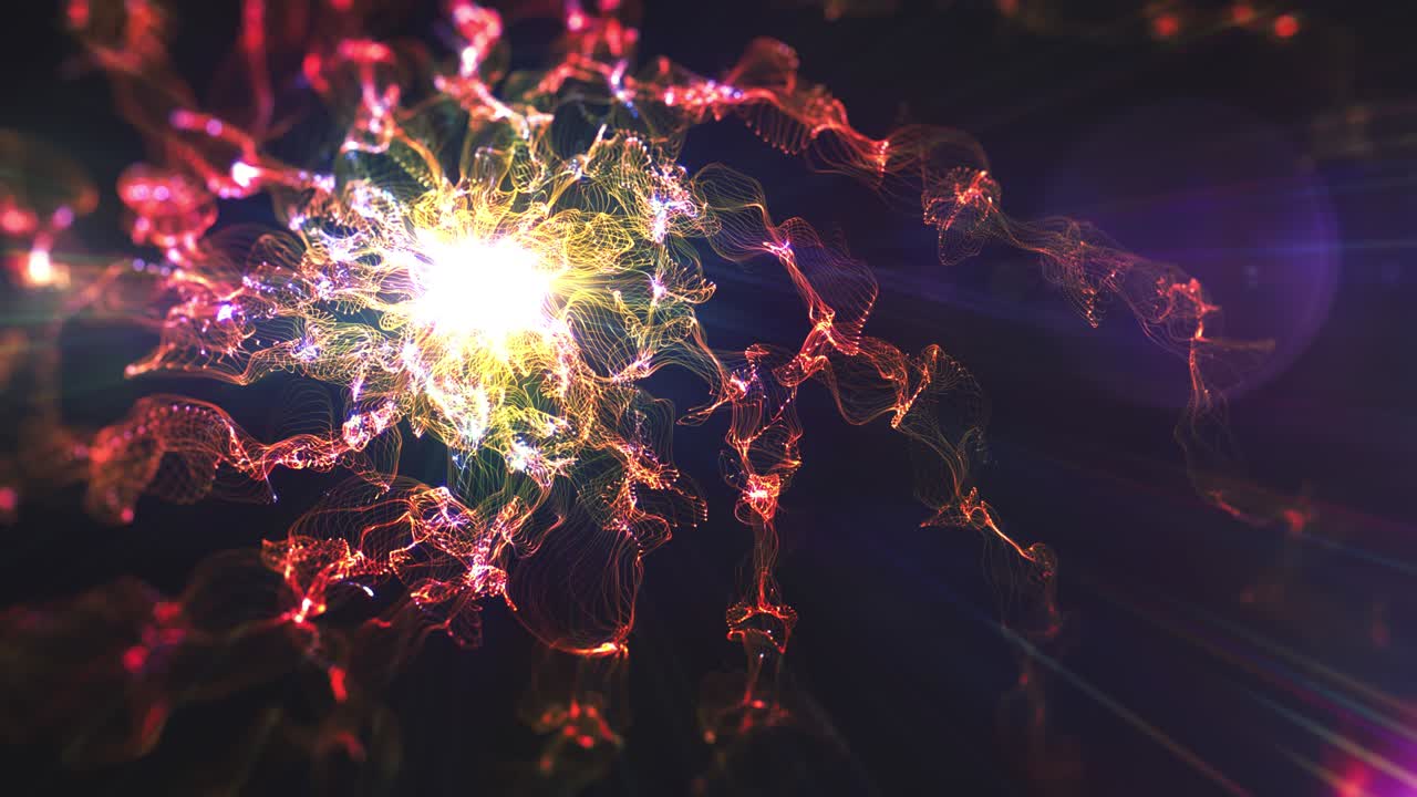 Spiral abstract lines background.