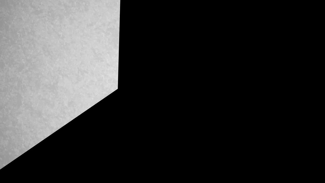 ein blatt papier auf einem schwarzen hintergrund entfaltet
