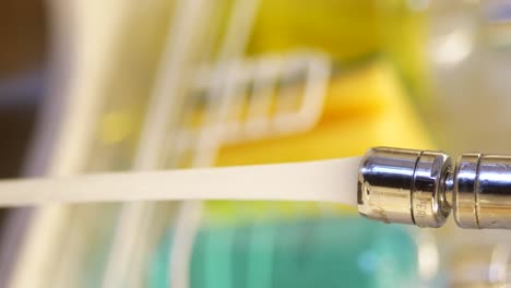 water faucet close-up