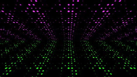 fondo de bucle de movimiento abstracto de neón