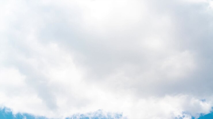 Time lapse beautiful blue sky with clouds background