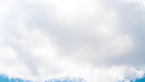 時間流逝 美麗的藍色天空與雲端背景