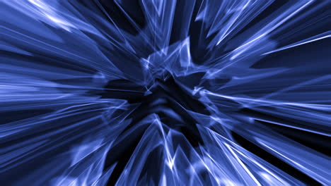 abstract blue starburst