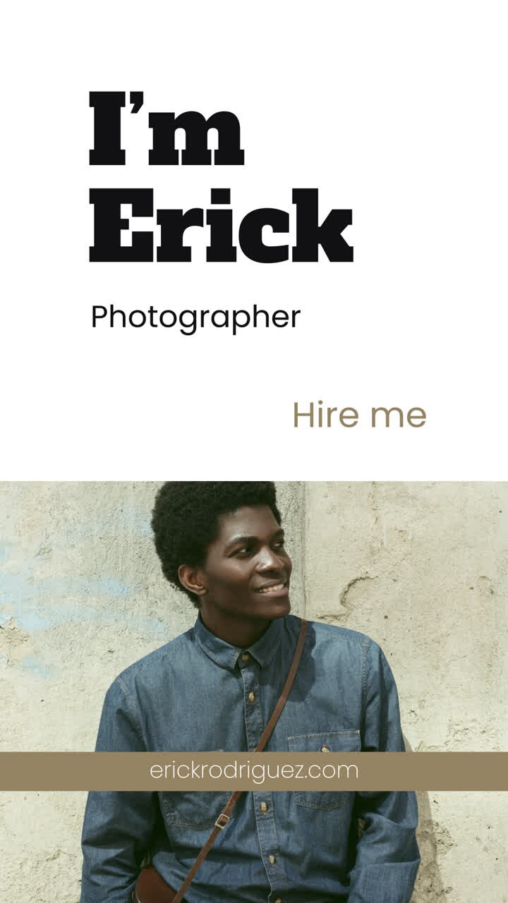 Photographer Portfolio