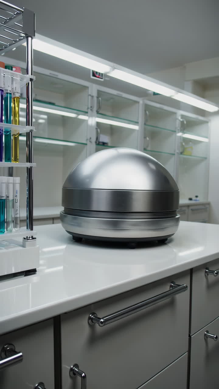 Modern Laboratory Setup with Equipment