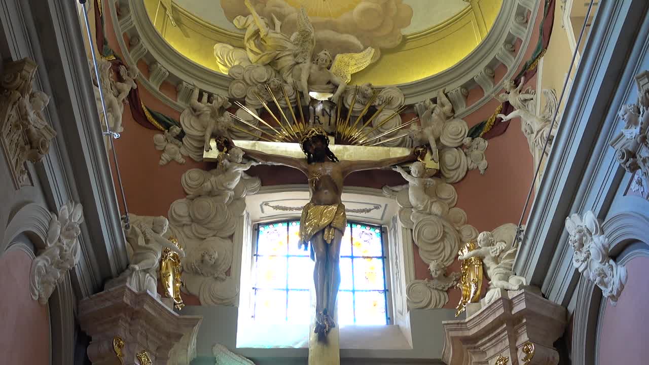 Riprese della Cattedrale Cattolica. Leopoli, Ucraina