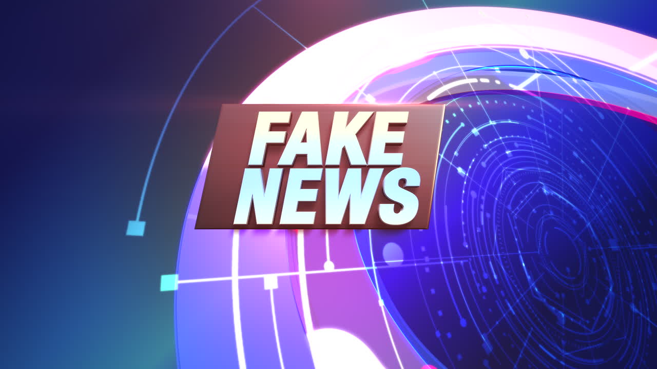 noticias falsas con elementos de noticias hud