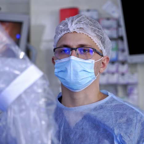 medical robot. robotic surgery. medical operation involving robot. minimally invasive robotic surgery with the robotic system.