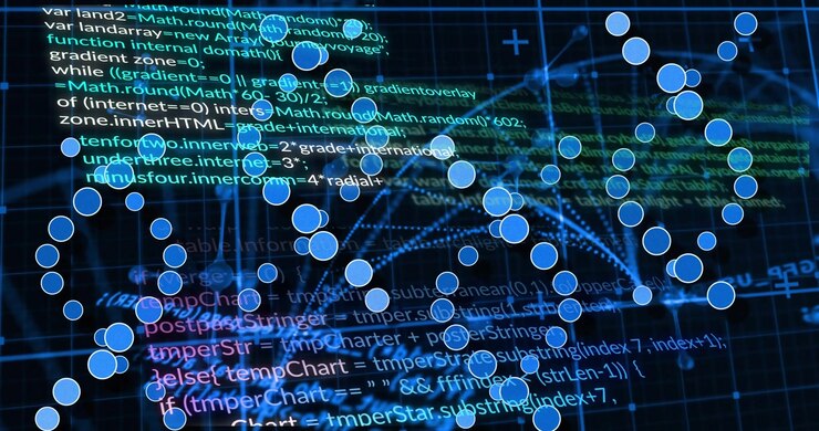 Grid opening flickering nodes drifting, clusters forming, realigning, pulsing visualizing network