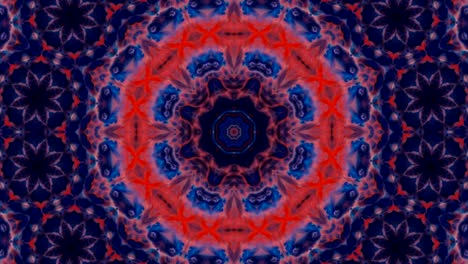 movimiento de fondo de kaleidoscopio abstractamente colorido
