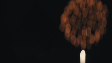 Nighttime fireworks