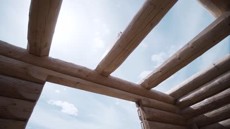 log cabin roof structure