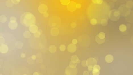 abstract bokeh golden particles animated motion background