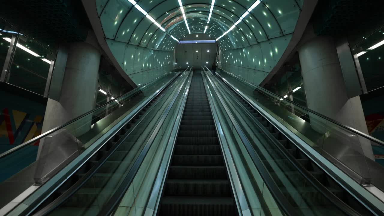 Subway Escalator.