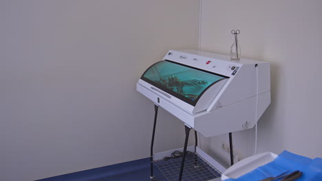 dental office equipment and sterilization area