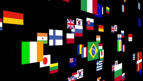 flags of the world animated 4