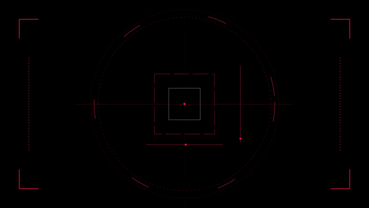 Digital Camera Viewfinder Interface Overlay