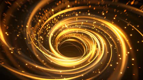 golden spiral tunnel