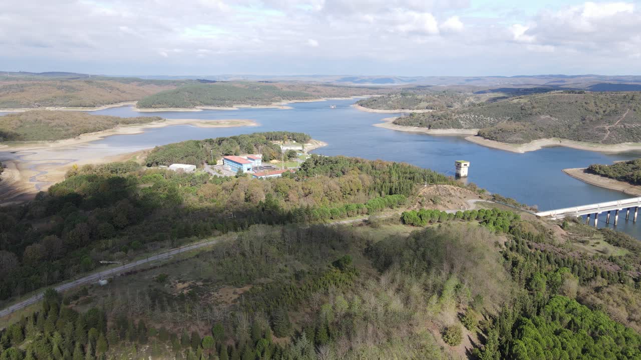 자연호수 공중드론 7