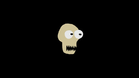 skull-icon-loop-Animation-video-transparent-background-with-alpha-channel.