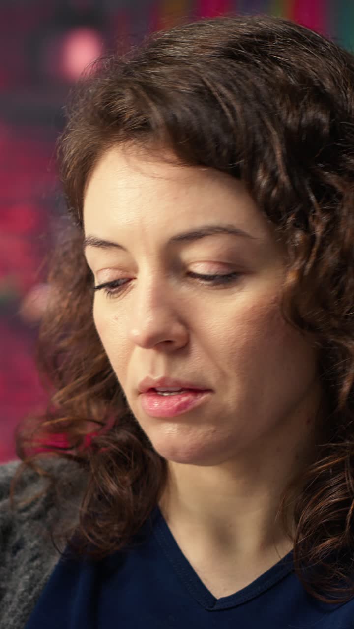 Vertical Video Software expert at workstation programming on pc and writing lines of code