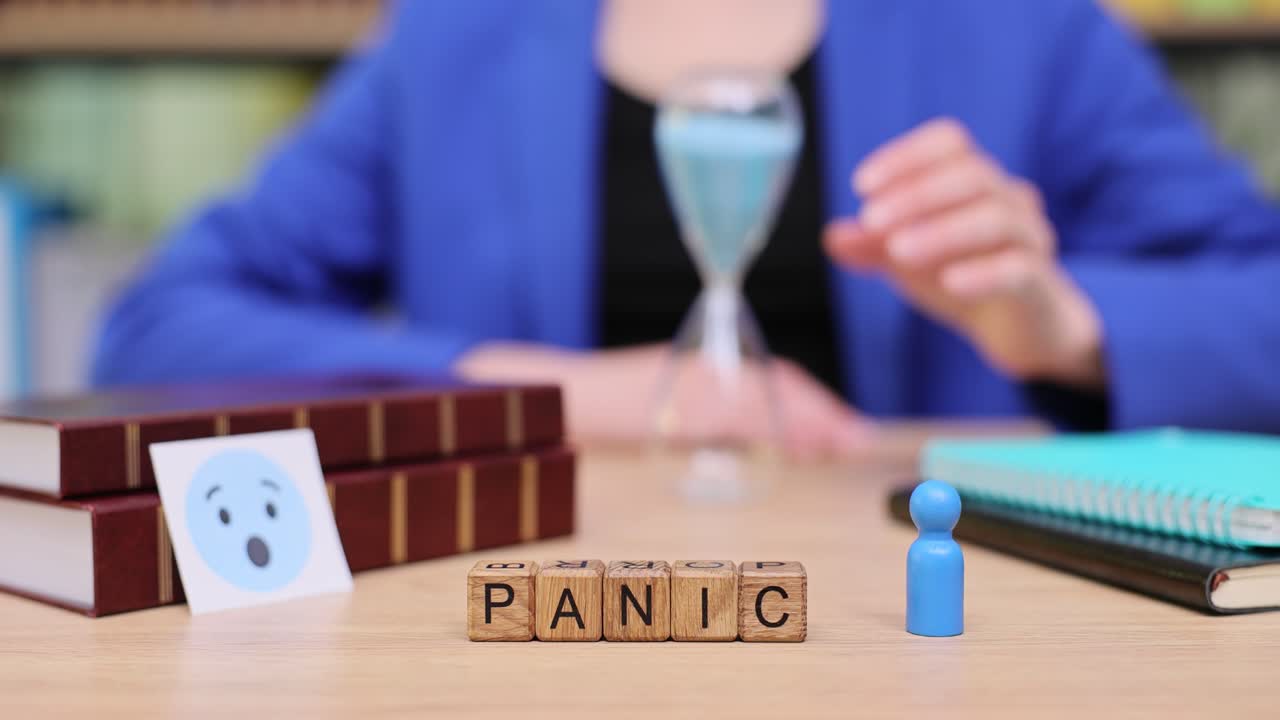 Image depicting panic and anxiety