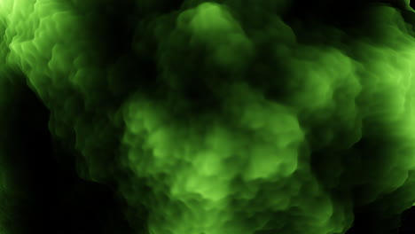 mystic green smoke alluring background for websites and games