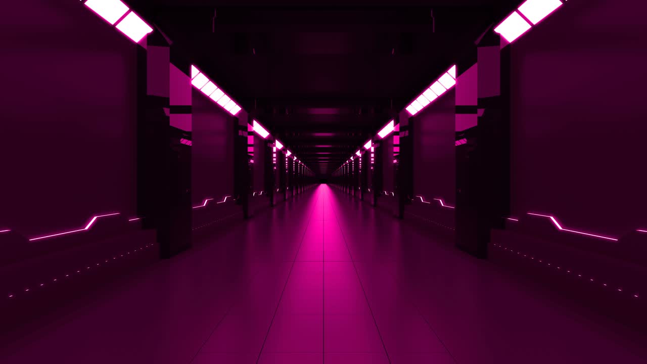 Corridoio elegante rosa per feste