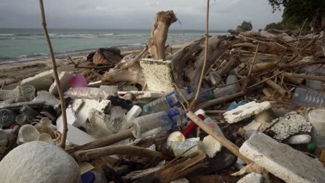 pollution on the beach