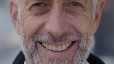 Close-up-portrait-mature-businessman-smiling