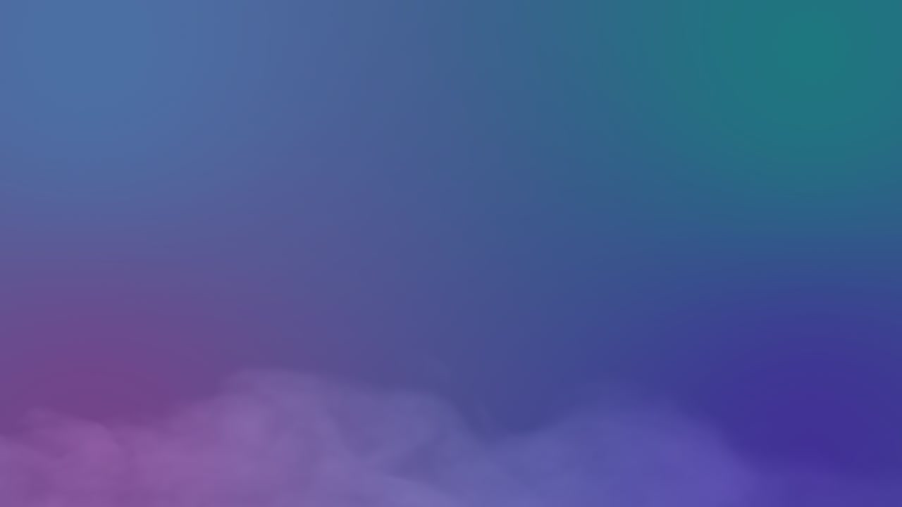 humo a cámara lenta sobre un fondo colorido. gráficos en movimiento