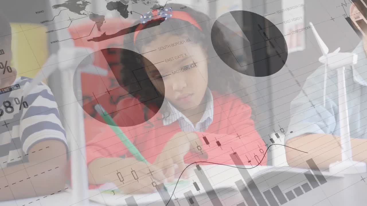 금융 그래프 전환과 함께 교실