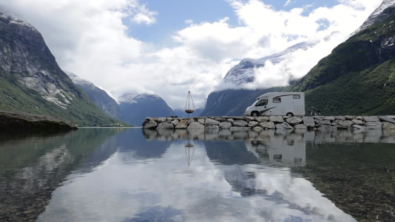 가족 휴가 여행 rv, 오토바이 휴가 여행