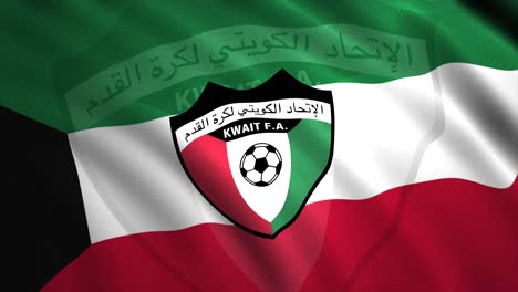 flag of kuwait football team