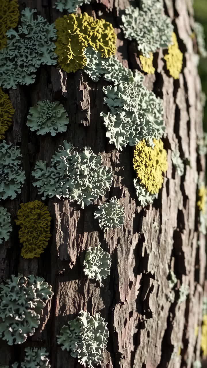 Lichen on Tree Bark