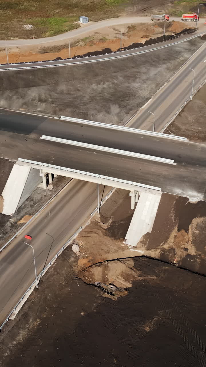 Highway Overpass Construction