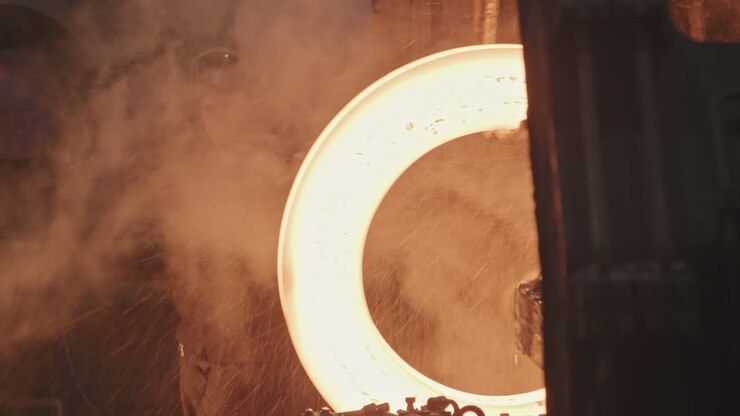 Engineers At Forging Shop
