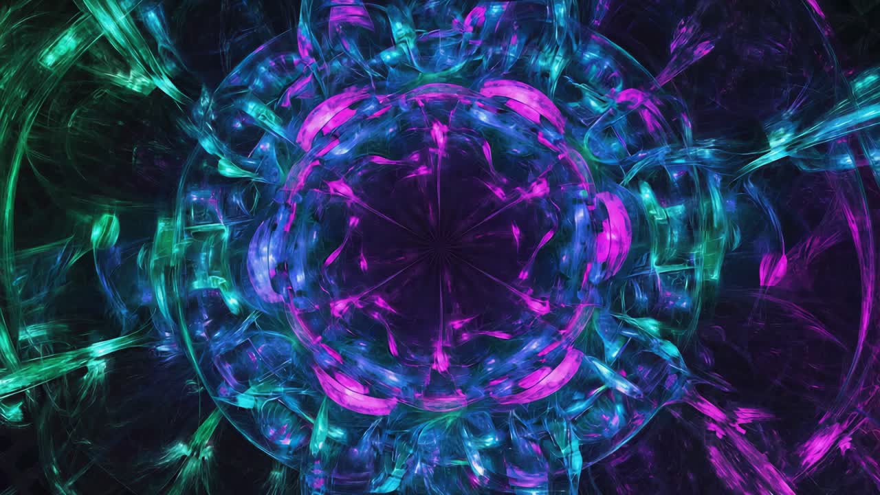 arte fractal abstracto