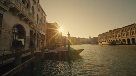 venice canal sunrise/sunset